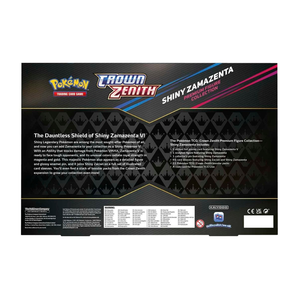 Pokemon TCG: Crown Zenith Premium Figure Collection (Shiny Zamazenta)