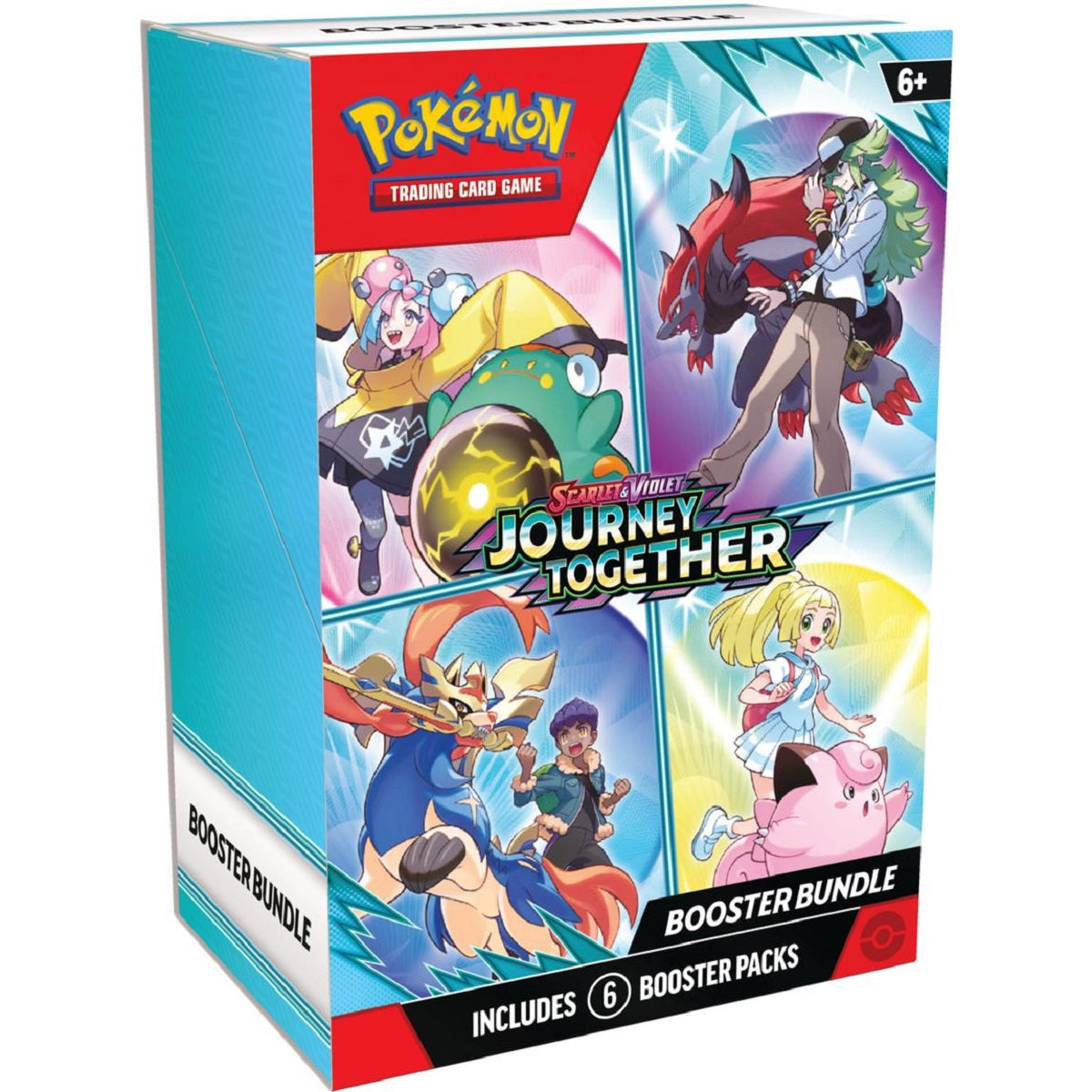 Pokemon TCG: SV9 Journey Together Booster Bundle (6 Packs)