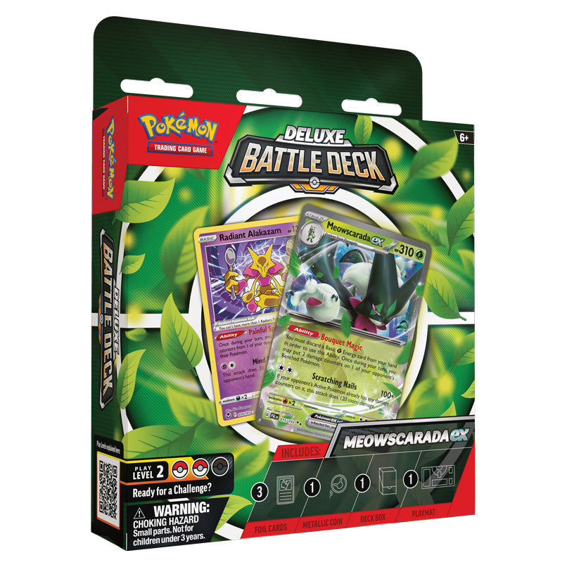 Pokemon TCG: Deluxe Battle Deck | Meowscarada EX.