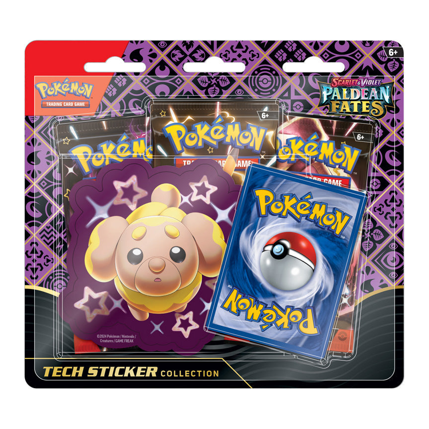 Pokemon TCG: Paldean Fates | Tech Sticker Collection [Fidough]