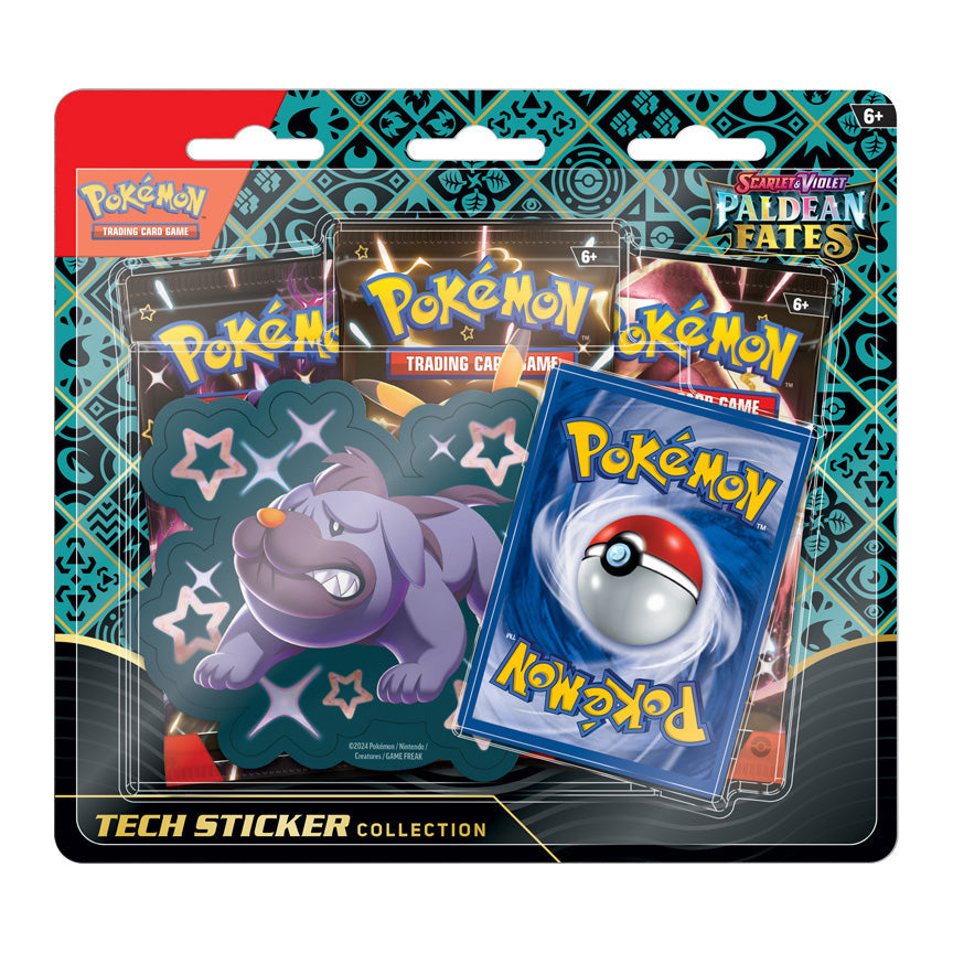 Pokemon TCG: Paldean Fates | Tech Sticker Collection [Maschiff]