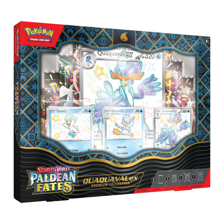 Pokemon TCG: Paldean Fates | Ex Premium Collection: Quaquaval