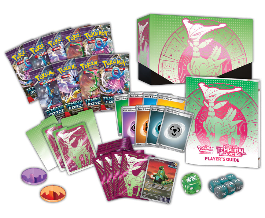 Pokemon TCG: Temporal Forces Elite Trainer Box (Iron Leaves)