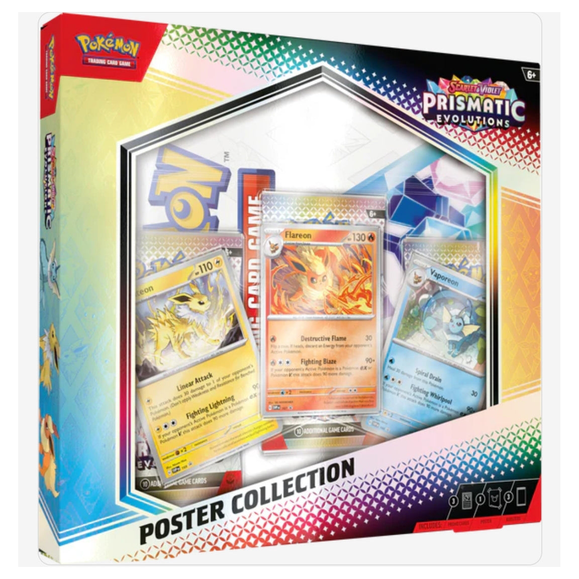 Pokemon TCG: Prismatic Evolutions Poster Collection