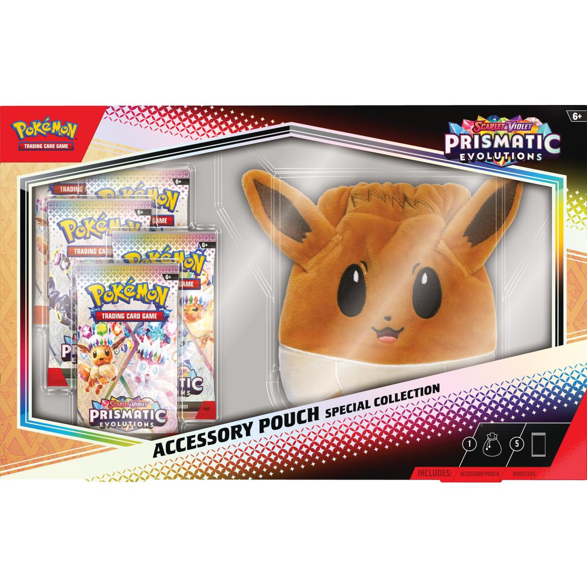 Pokemon TCG: Prismatic Evolutions Accessory Pouch