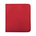 PRO BINDER 12 POCKET VIVID ZIPPERED RED