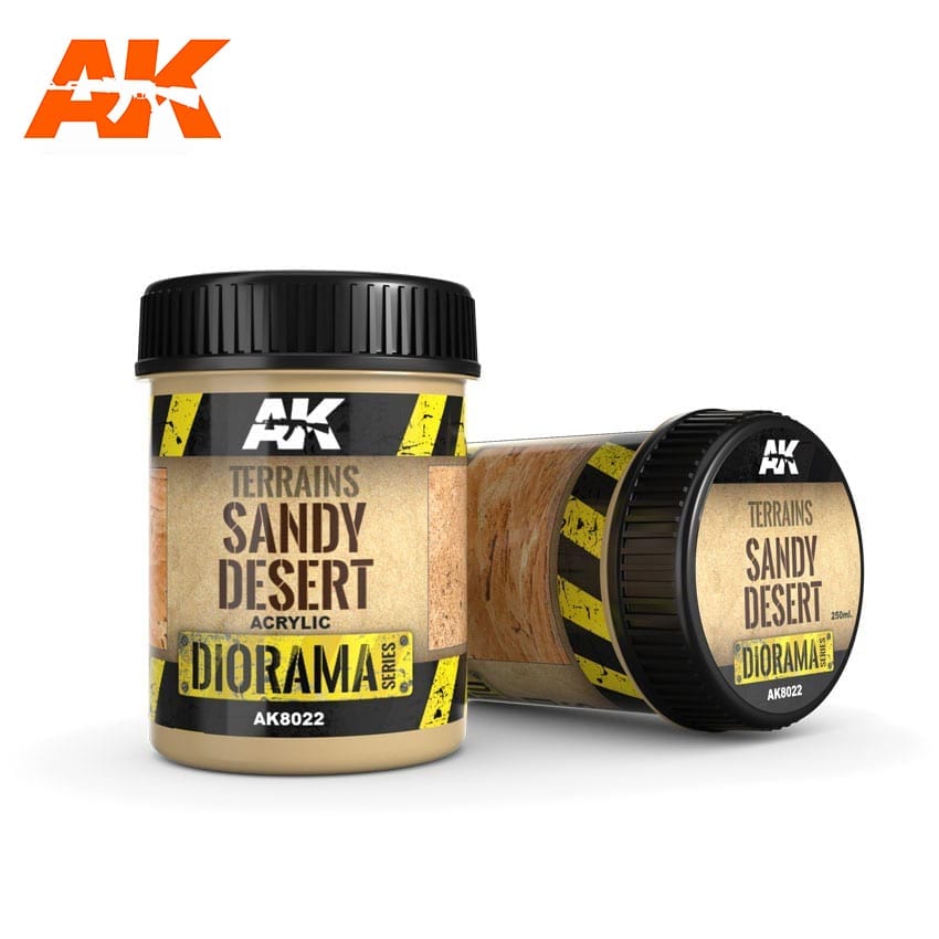 AK Interactive | Terrains - Sandy Desert 250ml