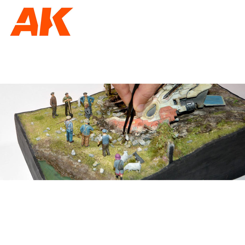 AK Interactive | Small Railroad Ballast 1/35