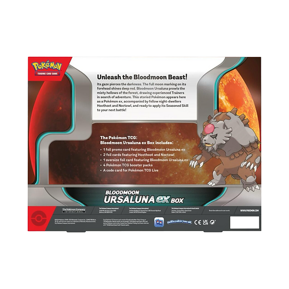 Pokemon TCG: Blood Moon Ursaluna EX Box