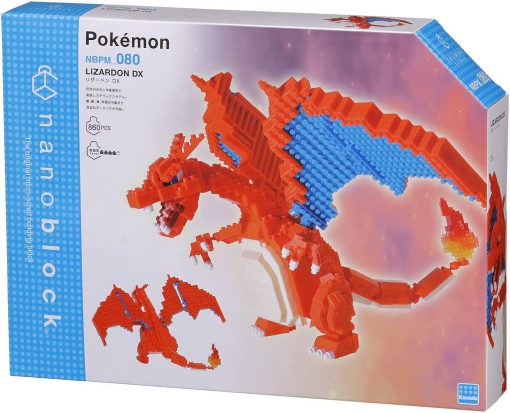 Nanoblock Pokemon Series, Charizard Deluxe NBPM_080