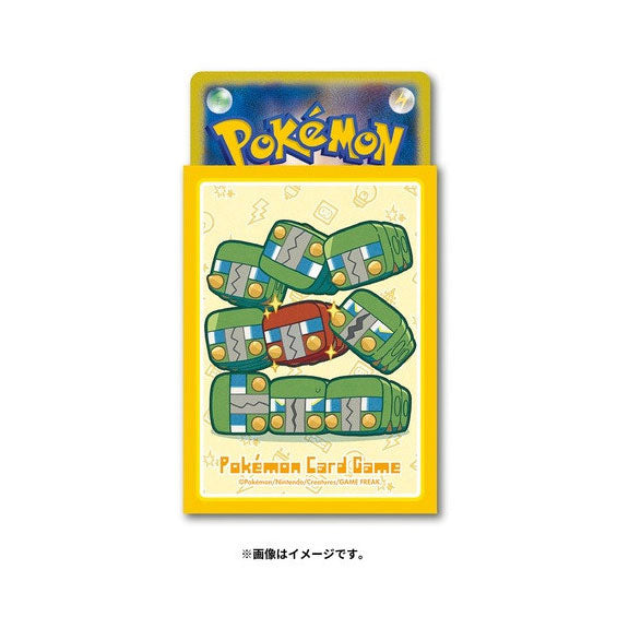 Pokemon Card Game | Japan-Exclusive Radiant Charjabug Sleeves (Pack of 64)