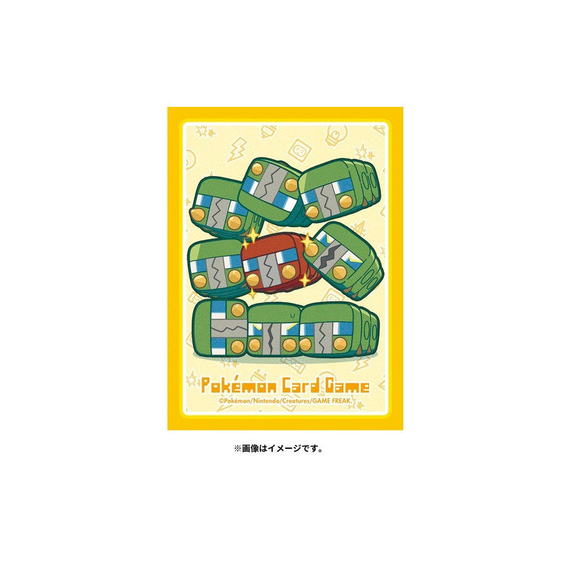 Pokemon Card Game | Japan-Exclusive Radiant Charjabug Sleeves (Pack of 64)