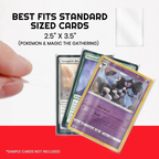 EVORETRO Perfect Fit Card Sleeves 64mmx89mm (pack of 200 sleeves)