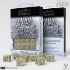 Game of Thrones: Stark 10XD6 Dice Set