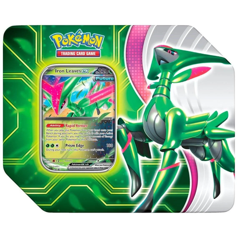 Pokemon TCG: Paradox Clash Tin (Iron Leaves ex)