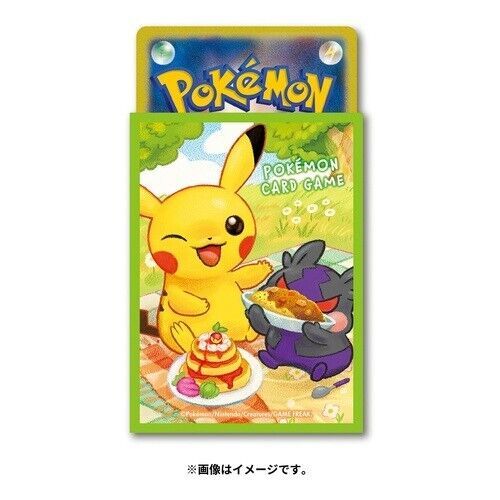 Pokemon Card Game | Japan-Exclusive Hangry Mode (Pikachu & Morpeko) Sleeves (Pack of 64)