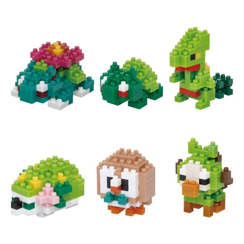 Pokemon Nanoblock Mini Nano Kit: Grass Series