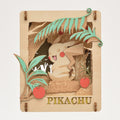 Ensky Paper Theater PK-W01 Pikachu Woodstyle Pokemon "Pikachu Found"