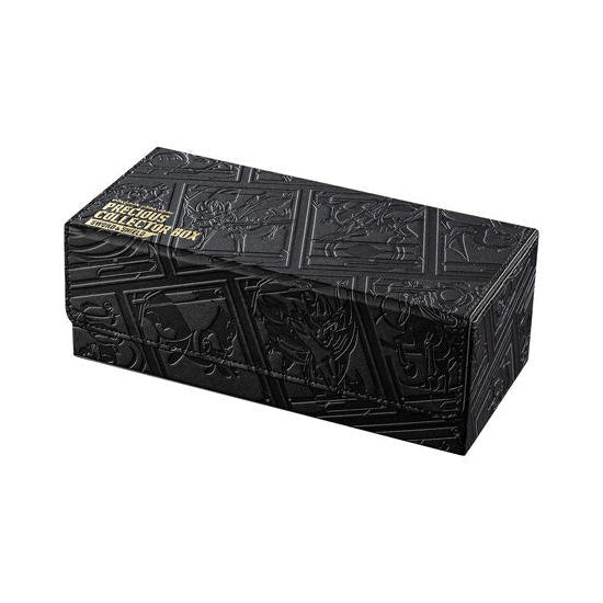 card box, embossed leatherette with stitching