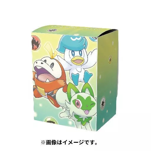 Pokemon Card Game | Japan-Exclusive Fuecoco Quaxly Sprigatito Deck Box
