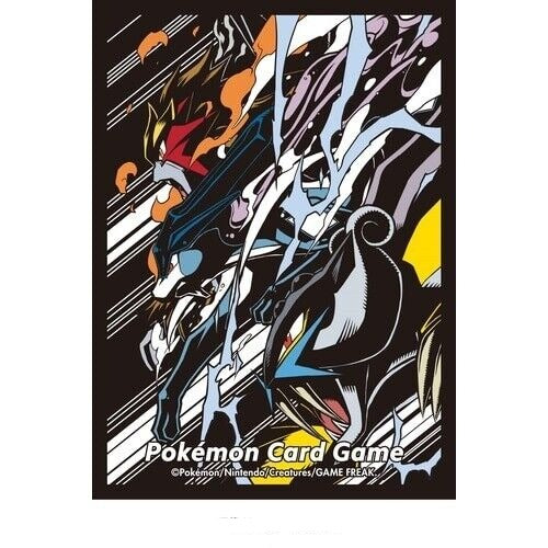 Pokemon Card Game | Japan-Exclusive Raikou Suicine Entei Sleeves (Pack of 64)