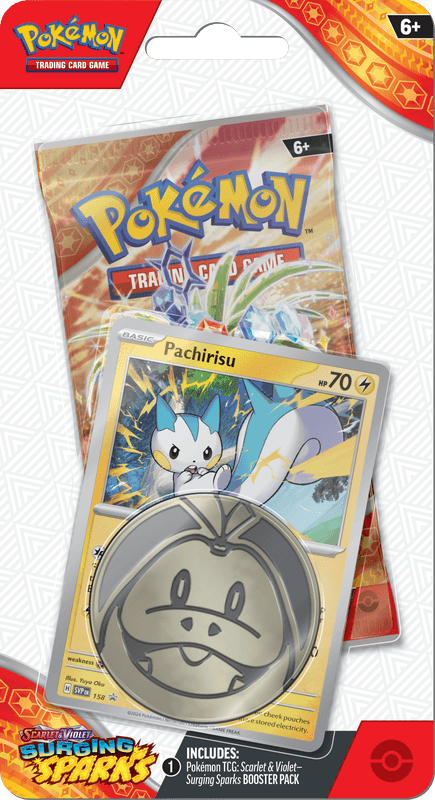Pokemon TCG: Surging Sparks Checklane (Pachirisu)