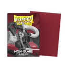 Dragon Shield Sleeves - Matte Blood Red Non-Glare 100CT