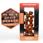 Dungeons & Dragons Adventure Dice by Sirius Dice - Barbarian [Orange]