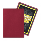 Dragon Shield - Blood Red - Dual Matte Sleeves (100 Count - Standard Size)