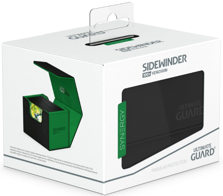 Ultimate Guard Sidewinder 100+ Black/Green