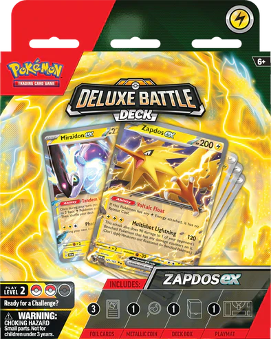 Pokemon TCG: Deluxe Battle Deck - Zapdos Ex