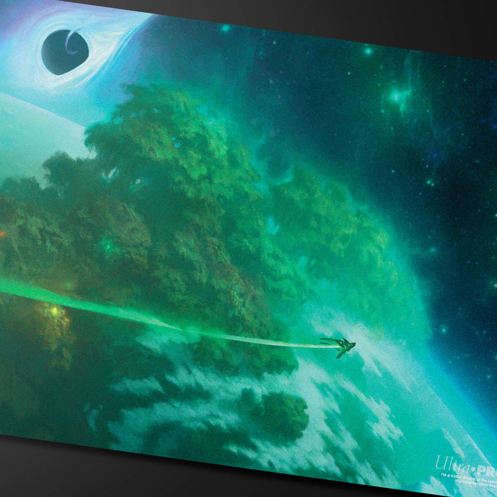 Ultra Pro Playmat | MTG: Edge of Eternities - Mythic Land Green