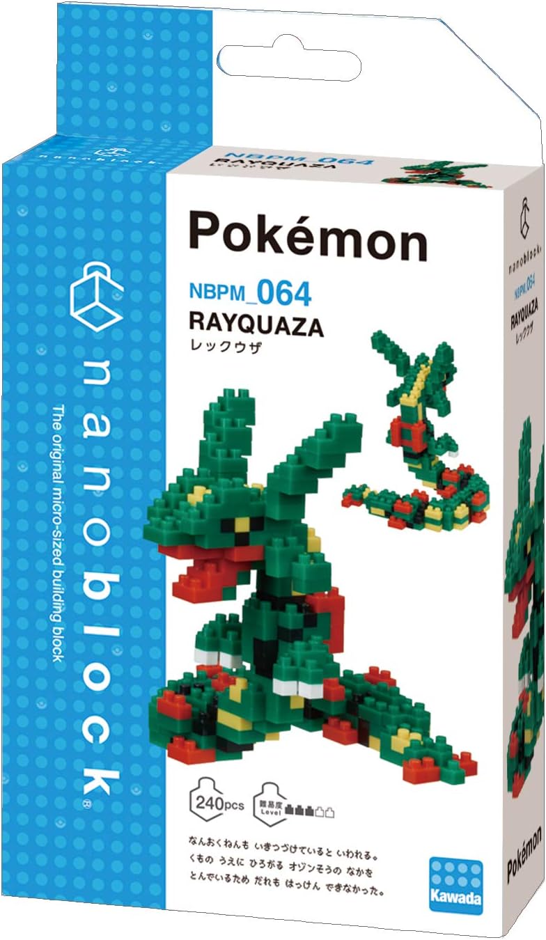 Nanoblock Pokemon Series, Rayquaza NBPM_064
