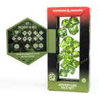Dungeons & Dragons Adventure Dice by Sirius Dice - Druid [Green]