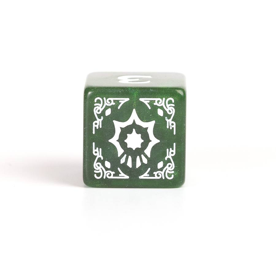 Dungeons & Dragons Adventure Dice by Sirius Dice - Cleric: [Green]