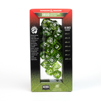 Dungeons & Dragons Adventure Dice by Sirius Dice - Druid [Green]