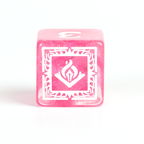 Dungeons & Dragons Adventure Dice by Sirius Dice - Wizard [Fushsia]