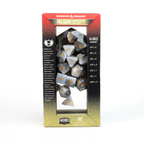 Dungeons & Dragons Adventure Dice by Sirius Dice - Paladin [White/Grey]