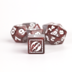 Dungeons & Dragons Adventure Dice by Sirius Dice - Fighter [Red]