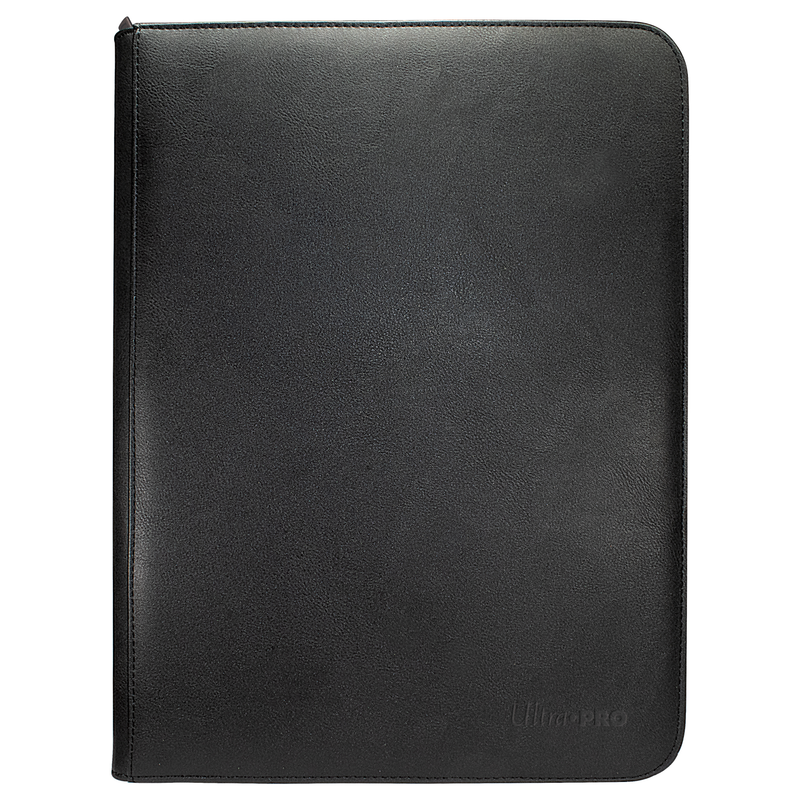 PRO BINDER 9 POCKET VIVID ZIPPERED Black