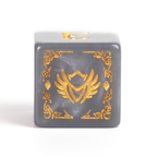 Dungeons & Dragons Adventure Dice by Sirius Dice - Paladin [White/Grey]