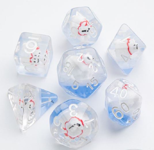 Gamegenic RPG Dice Set: Polar Bears