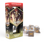 Dungeons & Dragons Adventure Dice by Sirius Dice - Paladin [White/Grey]