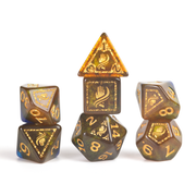 Dungeons & Dragons Adventure Dice by Sirius Dice - Monk: [Blue/Gold]