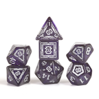 Dungeons & Dragons Adventure Dice by Sirius Dice - Warlock [Purple]
