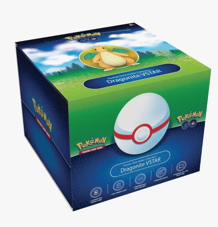 Pokemon TCG: Pokemon GO | Dragonite VSTAR Deck Holder Collection
