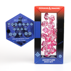Dungeons & Dragons Adventure Dice by Sirius Dice - Wizard [Fushsia]