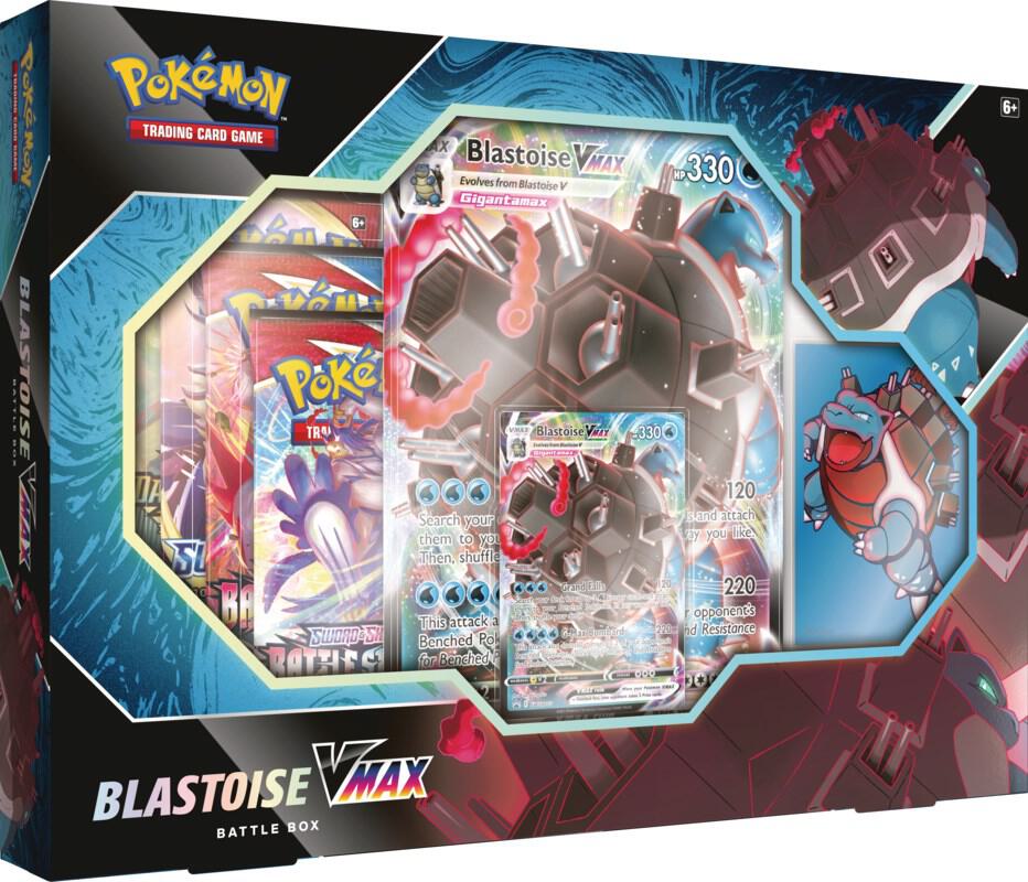 Pokemon TCG: Blastoise VMAX Battle Box Collection