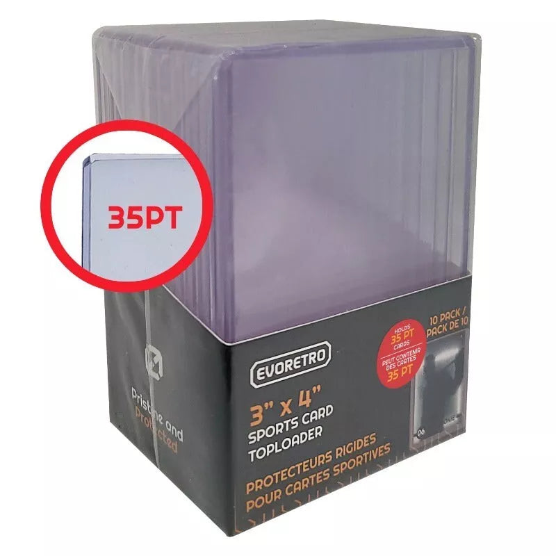 EVORETRO 3" x 4" Toploaders (Pack of 25)