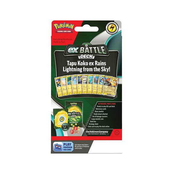 Pokemon TCG: Ex Battle Deck - Tapu Koko Ex